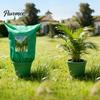 Winter Garden Plant Shield Cover, Drawstring Freeze Protection Bag with Window, Non-woven Outdoor Fruit Tree Fabric Frost Blanket for Potted