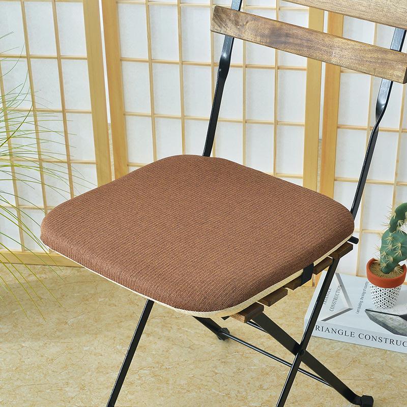 Memory cotton Soft Cushion Square Home Dining Chair Mat Four Seasons Office Classroom Chair Cushion Simple Non-slip Stool Pad