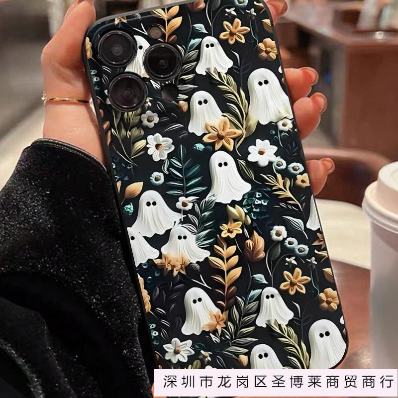 Pumpkin Halloween for Apple iPhone16 Pro mobile phone case 11/12/13/14/15promax soft case 7