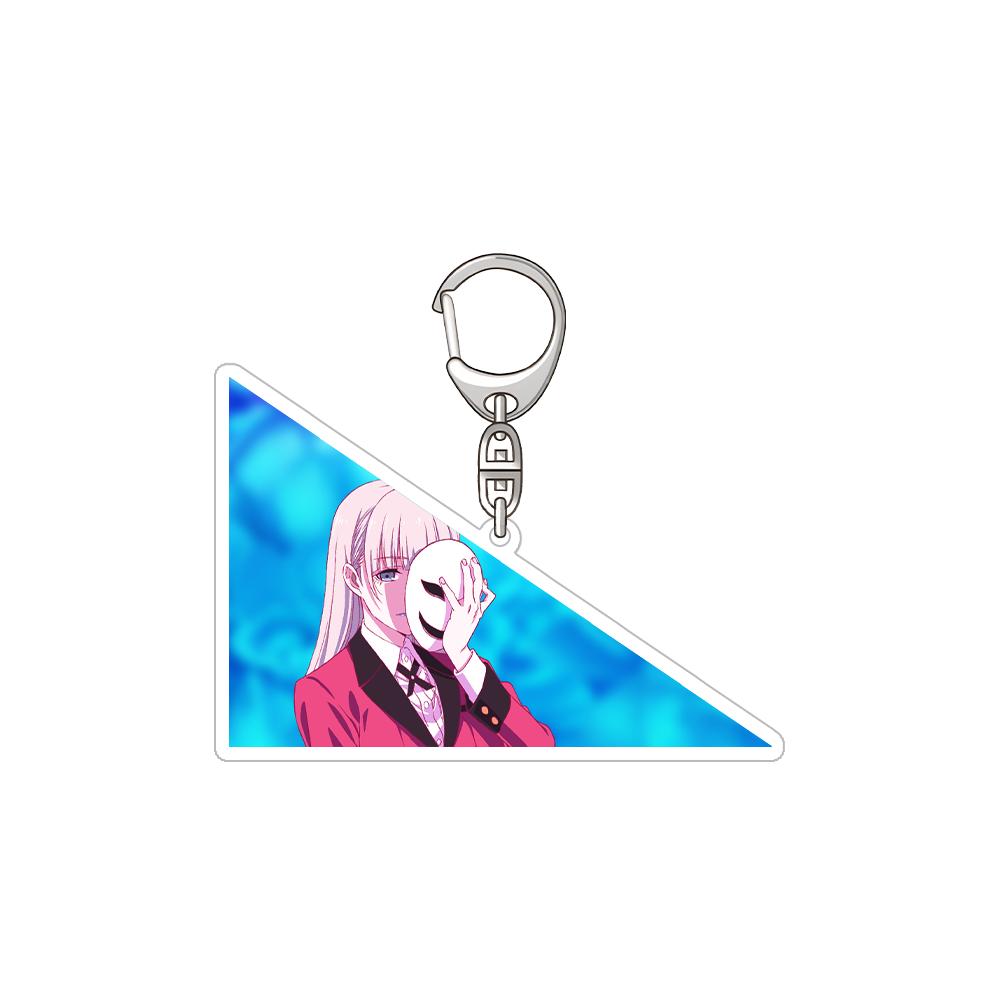 

Kakegurui Jabami Yumeko Ryōta Suzui Saotome Meari Momobami Kirari Momobami Ririka Official HD Acrylic Keychain Bag pendant Gifts 6 cm
