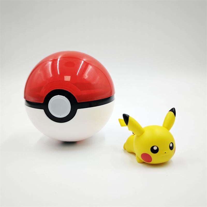 Pokemon Poke Ball Adventure Figurines: Pikachu & Charmander Display Toys