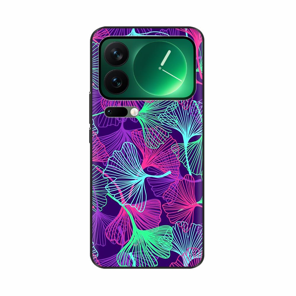 For Xiaomi Mi 17 Pro Max Case Luxury Soft Black Silicone Printed Protective Shell Back Cover Cases For Xiaomi 17 Pro Max Casing