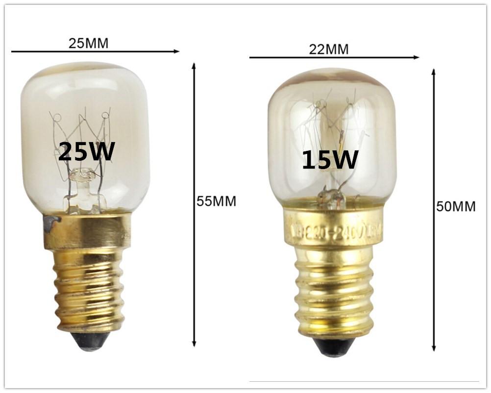 220v E14 300 Degree High Temperature Resistant Microwave Oven Bulbs Cooker Lamp Salt Light Bulb
