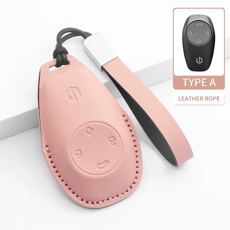 PU Leather Car Remote Key Case Cover Shell For Leapmotor t03 s01 c11 for  Leapmotor C01 T03 S01 C11 Leap Motor Keyless Fob