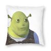 Cartoon Monster Shreks Pillowcase Printed Polyester Cushion Cover Decoration Throw Pillow Case Cover Home Zipper 40X40Cm