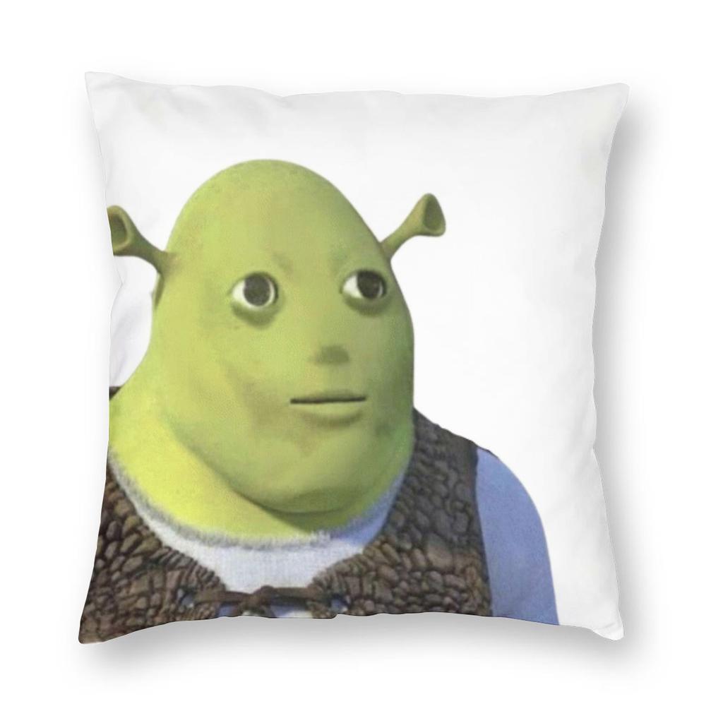 Cartoon Monster Shreks Pillowcase Printed Polyester Cushion Cover Decoration Throw Pillow Case Cover Home Zipper 40X40Cm