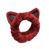 Lovely Cat Ears Hair Band Soft Elastic Headbands Women Soft Cosmetic Headbands Suitable for Ladies and Girls