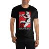 Bioworld Naruto Kakashi Hatake Team 07 Manga Men's Black T-Shirt