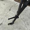 For Triumph Trident 660 Triumph Tiger 660 Sport Bike Side Stand Extension Kickstand Nose Foot Pedal Assistant Tool Support (Black)