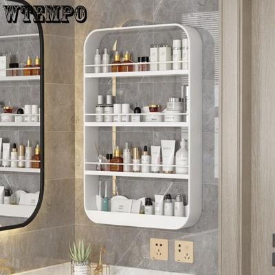 Badezimmerregal, stanzfreie Lagerung, Artefakt, Shampoo-Halter, Duschregale, Wandmontage, Küchen-Aufbewahrungskorb, Kosmetikregal