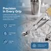 Thicken Design Ice Tongs Silver Black Kitchen Serving Tongs Sugar Tongs  Home Kitchen Coffee Bar