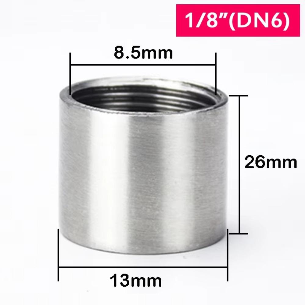 BSP Threaded Pipe Fittings Female Threaded Pipe Connector Jointer Durable Female Thread Connector