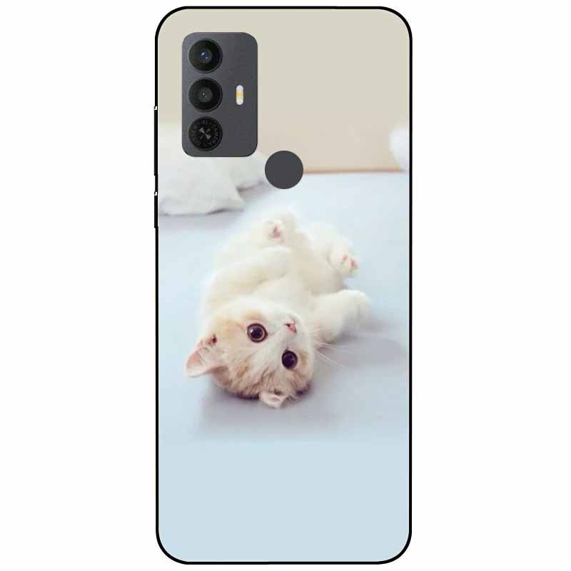 Für TCL 30 SE Hülle 305 6.52'' Silikon Weich Mode TPU Handyhülle für TCL 305 306 30SE Hülle 6165A Bumper Funda für TCL30SE 405