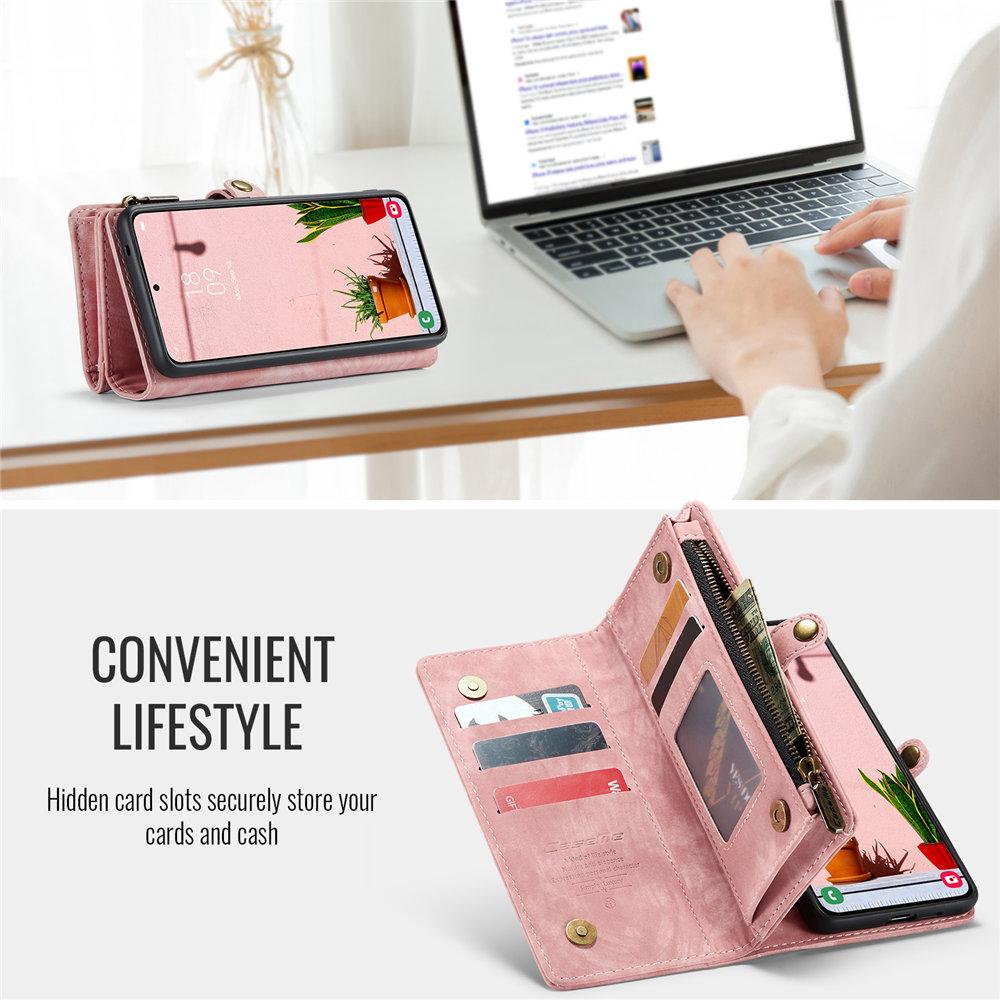 S24FE Wielofunkcyjne Etui Portfel na Telefon Dla Samsung Galaxy S24 FE Odpinane Magnetyczne Etui z Klapką Dla Galaxy S24FE Na Karty Coque