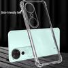 Honor Play 70 Plus Clear TPU Shockproof Phone Case