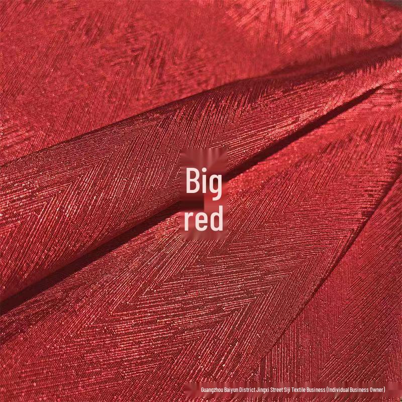 2025 Trending Antique Style Herringbone Twill Jacquard Fabric for Hanfu Cheongsam and Mamian Skirt Dress