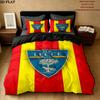 Unione Sportiva Lecce Pattern Bedding uilt Set uilt Cover Pillowcase Home Decoration Birthday Gift (1 * duvet cover + 2 * pillowcase without core)