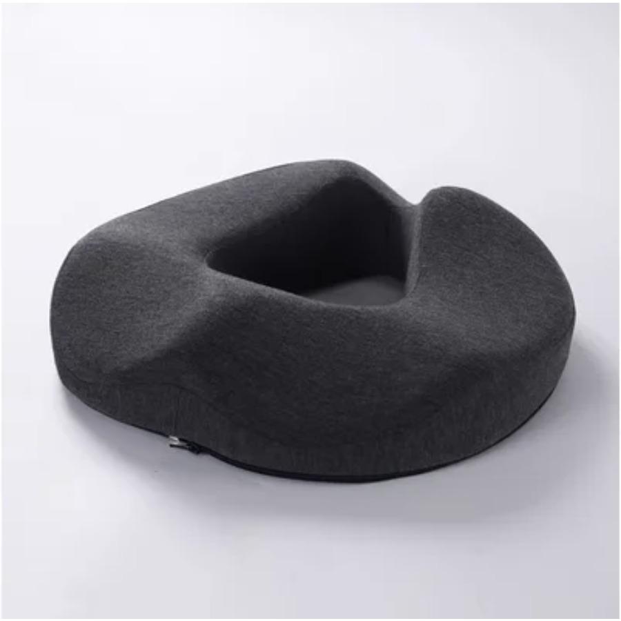 Ergonomic Memory Foam Donut Seat Cushion Office Comfort Pillow for Cailbone Pain Bed Sores Hemorrhoids Sciatica