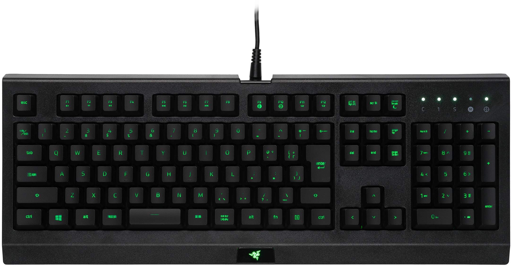

Razer Cynosa Lite JP Membrane Gaming Keyboard Japanese Layout Authorized Distributor Guaranteed [Японський продукт] RZ03-02741200-R3J1 чорний