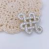 LAVINA Cross Double Heart Brooch Pin Brooch Elegant Graduation Entrance Party Women's Ceremony, Ceremony, Wedding,