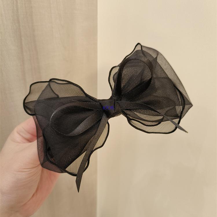 Handmade Tulle Bow Hair Clips: Fresh & Elegant Hair Accessories