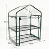 Invernadero de Jardín 2 Alturas PVC Impermeable Nyana Garden 95x68x50cm