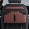Car Tissue Holder Back Seats Organizers PU Leather Storage with Cup Holder Multifunction Car Back Seats Organizers for C