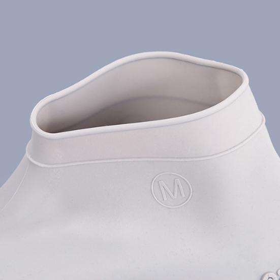 1 Paar wasserdichte Regenschuhüberzieher, rutschfeste Silikon-Wiederverwendbare Überschuhe für Damen und Herren, Reise, Outdoor, Regendichter Stiefel-Schuhschutz