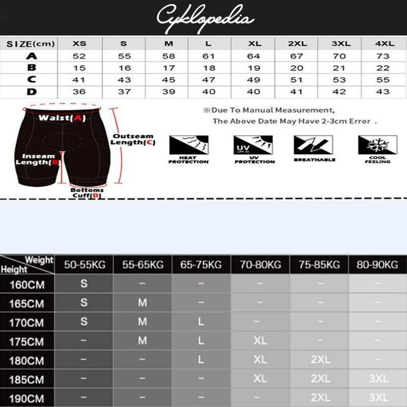 Mens Cycling Shorts With 3 Pockets Bike Riding Bib Mountain Road Use