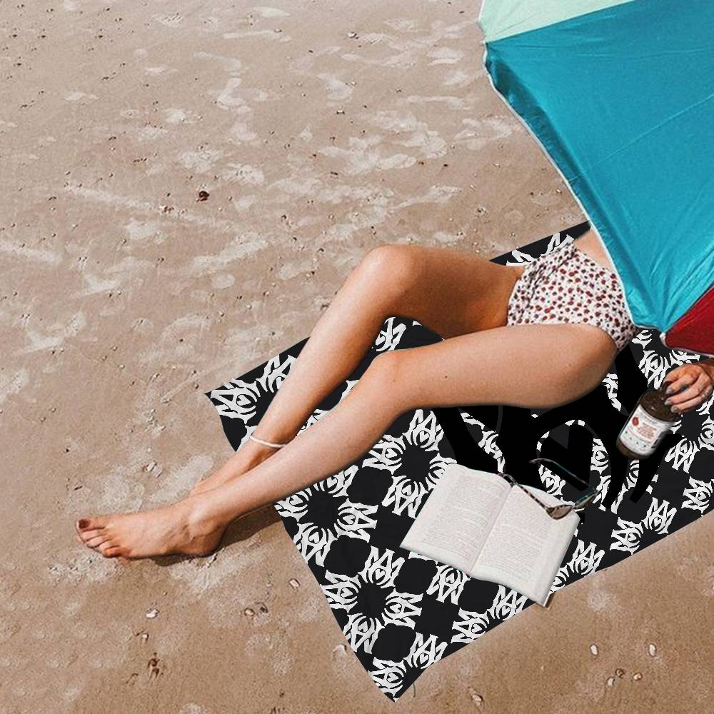 Clothing Brand A-AMIRI Microfiber Beach Towel Absorbent Quick Dry Soft Yoga Swimming Resort Mountain Climbing Towel