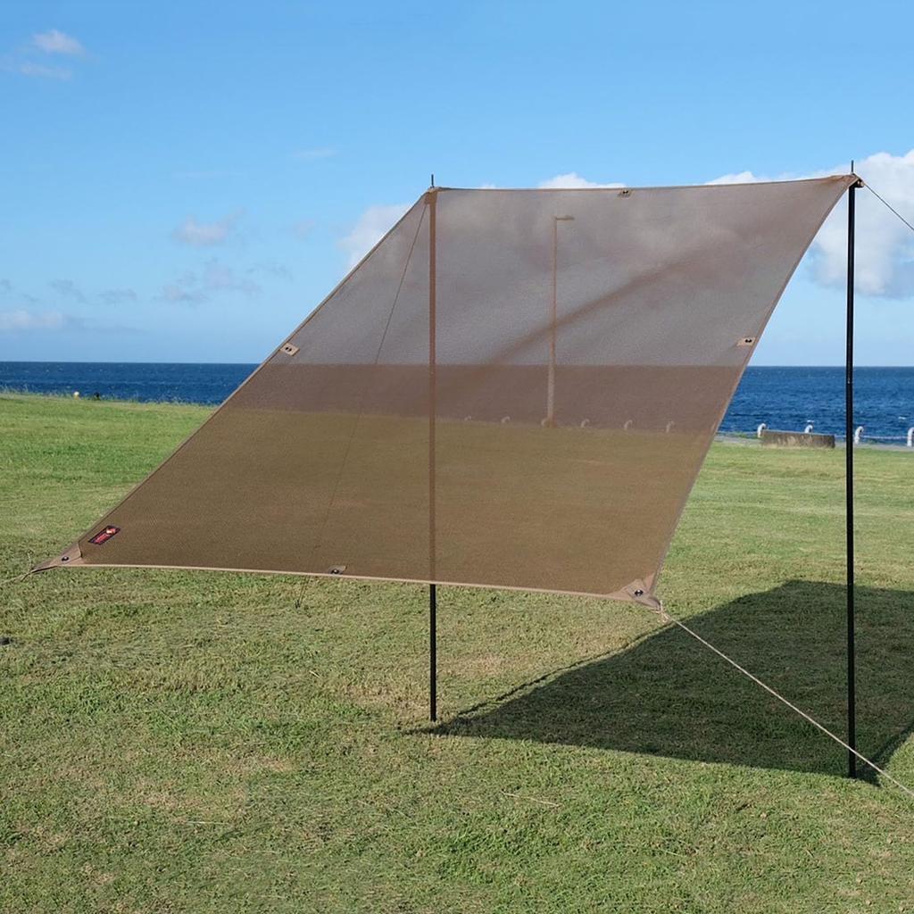 Oregonian Camper Sun Shade Sheet Mesh Shade 300 Wolf Brown OCB2266WB