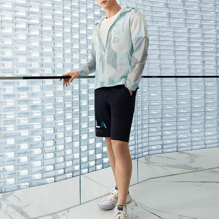 New FILA Sun Protection Clothing Men's All Over Print F11M227703F-ZA