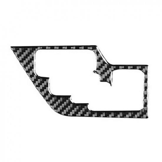 Carbon Fiber Front Gear Shift Panel Cover Trim For RAV4 2013-2017 2018