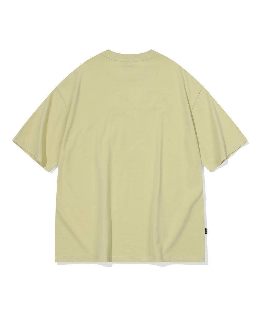 CPGN STUDIO Dtp Petit Flower Short Sleeve T-Shirt Olive