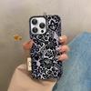 Lace Style Cool Girl Phone Case For IPhone 16 15 14 13 12 11 Pro Max X XR XSMAX 8 7 Plus Matte Shockproof Back Cover
