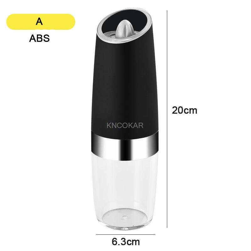 Electric Pepper Mill Stainless Steel Automatic Gravity Induction Salt and Pepper Grinder Kitchen Herb Spice Grinder Tools 1 Pcs
