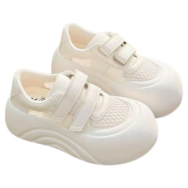 Bread Shoes Women's New Women's Shoes Platform Women's Skirt Shoes Versatile Big Head Sports and Leisure Shoes