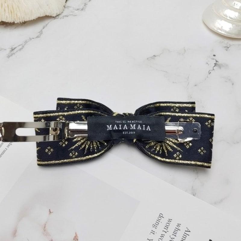 MAIA Retro perlová sponka do vlasů - Zlatá