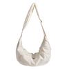 New Large Capacity Down Crossbody Bags Versatile Lightweight Shoulder Bag Casual Simple Dumpling Bag For Women Men