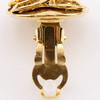 CHANEL COCO Mark Earring vintage Plated Gold 21.1g Women Used
