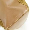 Used BORBONESE Shoulder Bag 913722 Suede/leather Brown Quail Pattern
