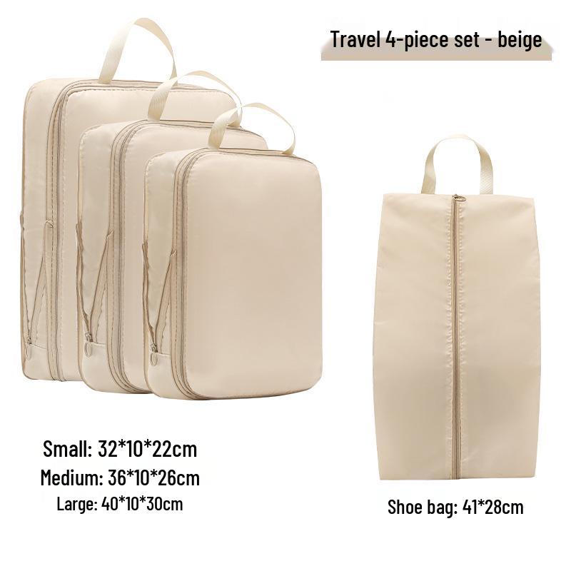 6-Piece Travel Storage Bag Set for Clothes, Underwear, and Pants
