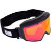 Fujikaze SNG-02 Heated Goggles Anti-Fog Full REVO Mirror 99% UV Protection for Skiing Snowboarding Winter Sports Red Orange Lens