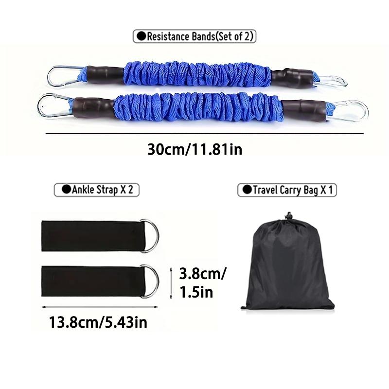 1 Pc Leg Strength Trainer Fastener Fitness Foot Ring Foot Buckle Ankle Strap Stretch Resistance Band Pull Cord Accessories