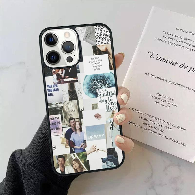 

Derek Shepard Grey Anatomy Phone Case Cover For iPhone 17 Air 16 15 14 Plus 11 12 13 Pro Max Apple max iPhone 13
