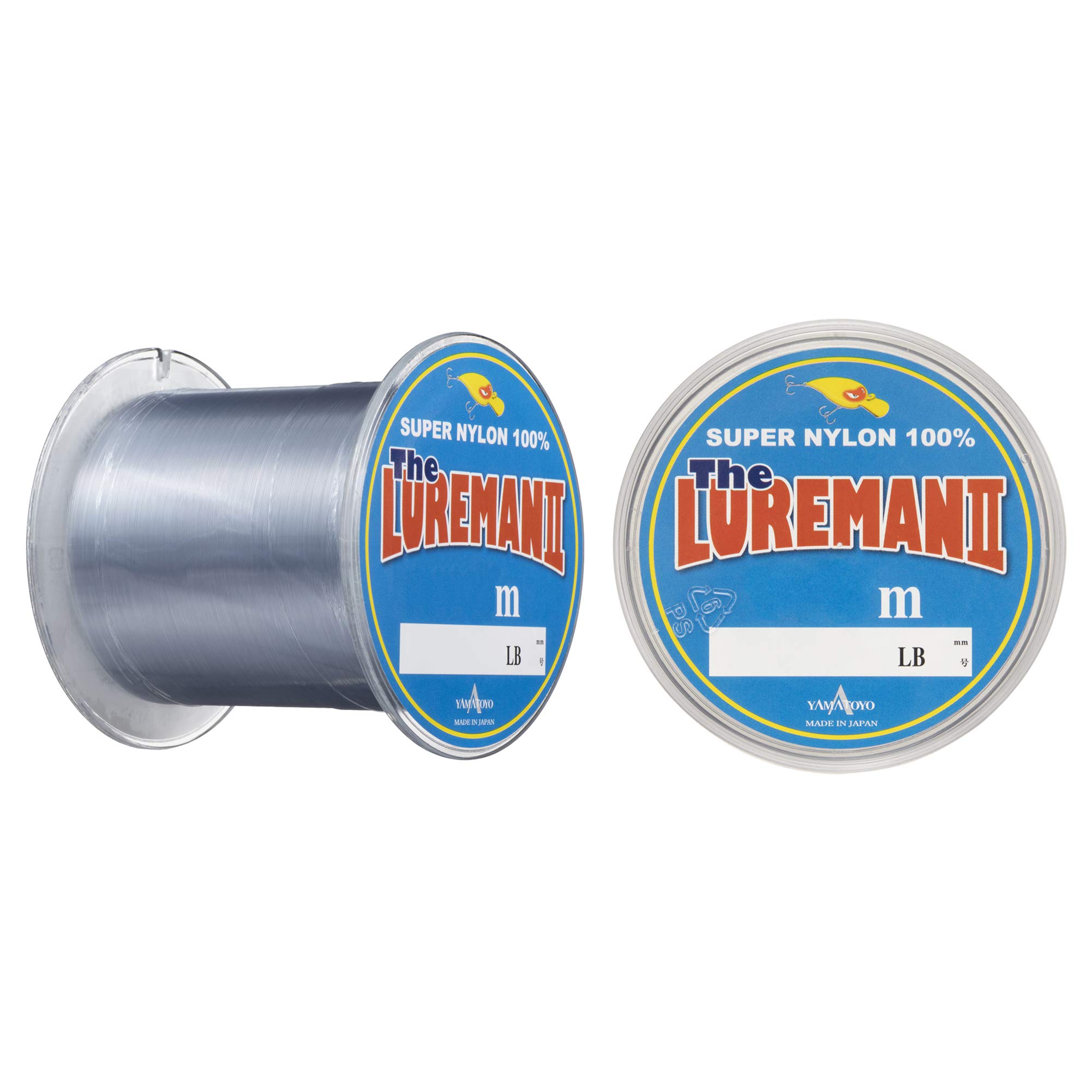 

YAMATOYO The Lureman II Nylon Line, 300m, 2.5, 10lb, Gray