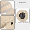 Quick-dry Men Fisherman's Hat Nylon Sun Hat Simple Folding Bucket Hat  Summer