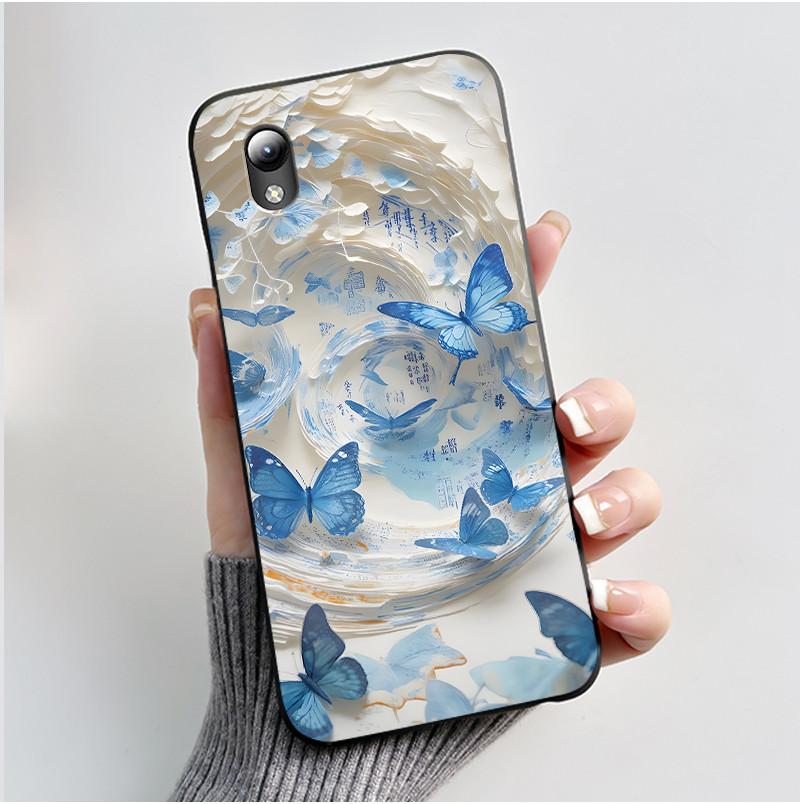 Casing For ZTE Blade L8 / A3 (2019) / A31 Lite / A3 Plus / A3 SE Aesthetic Cute Cat Astronaut Black Soft Silicone TPU Phone Case