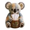 Patchwork Design Tissue Box DIY Kit Pre-Cut Fabric Handmade Tissue Holder  For Bedroom Decor