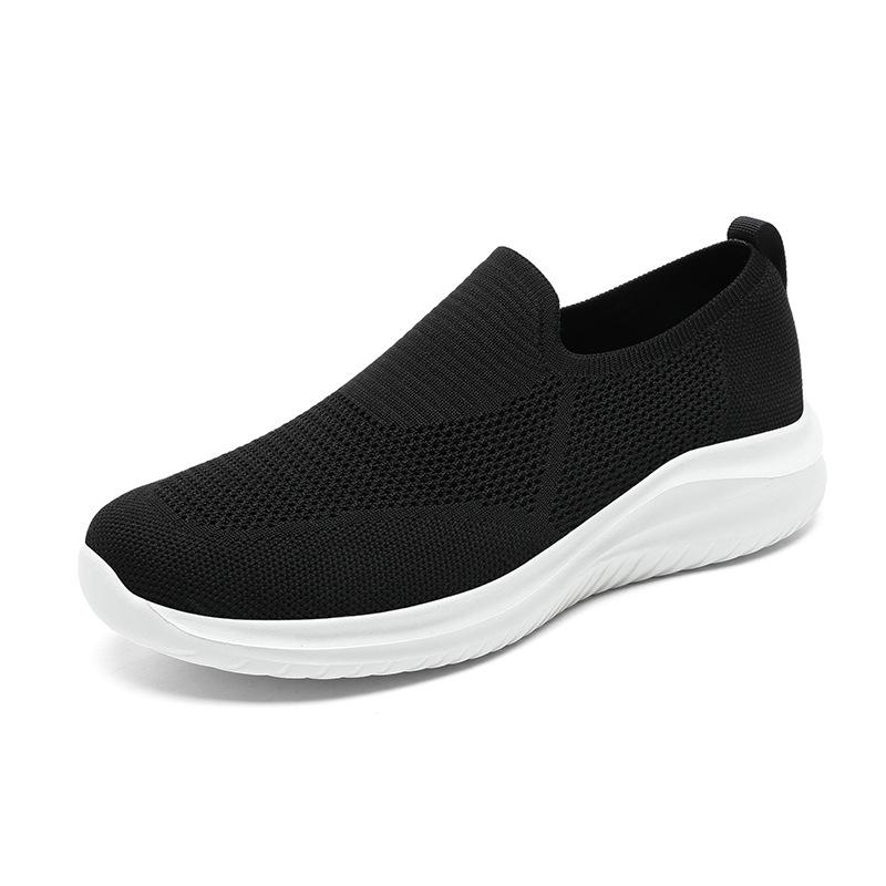 Shoes summer new casual shoes sports single shoes fly knitting